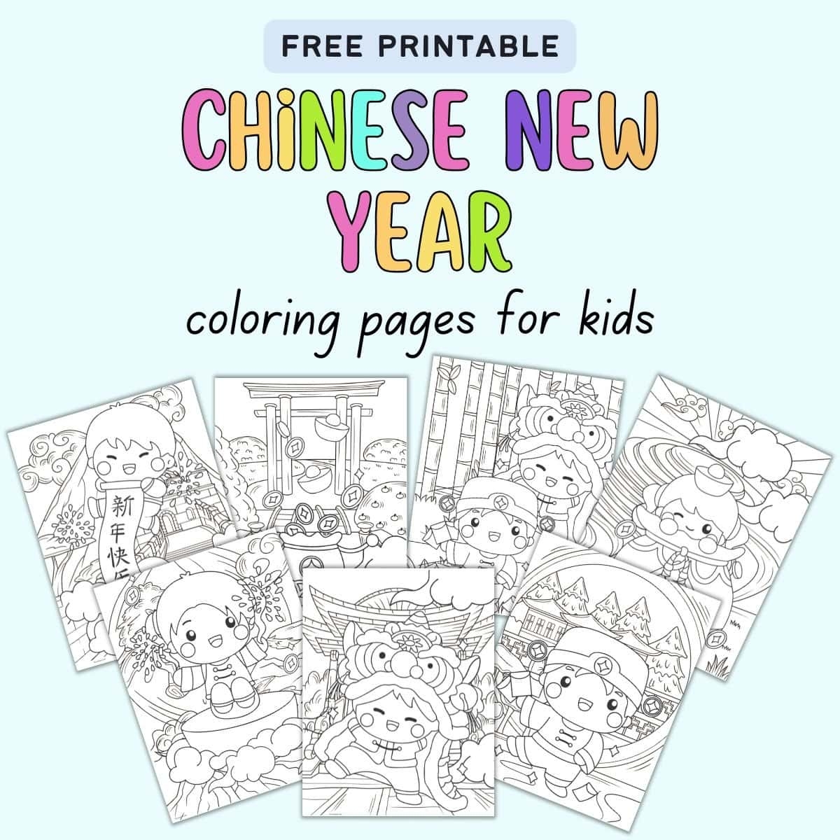Free Printable Chinese New Year Coloring Pages For Kids The Artisan Life Free Printable Chinese New Year Coloring Pages For Kids The Artisan Life