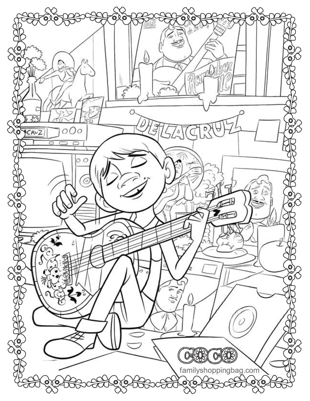 Free Printable Coco Coloring Pages And More Lil Shannie Free Printable Coco Coloring Pages And More Lil Shannie