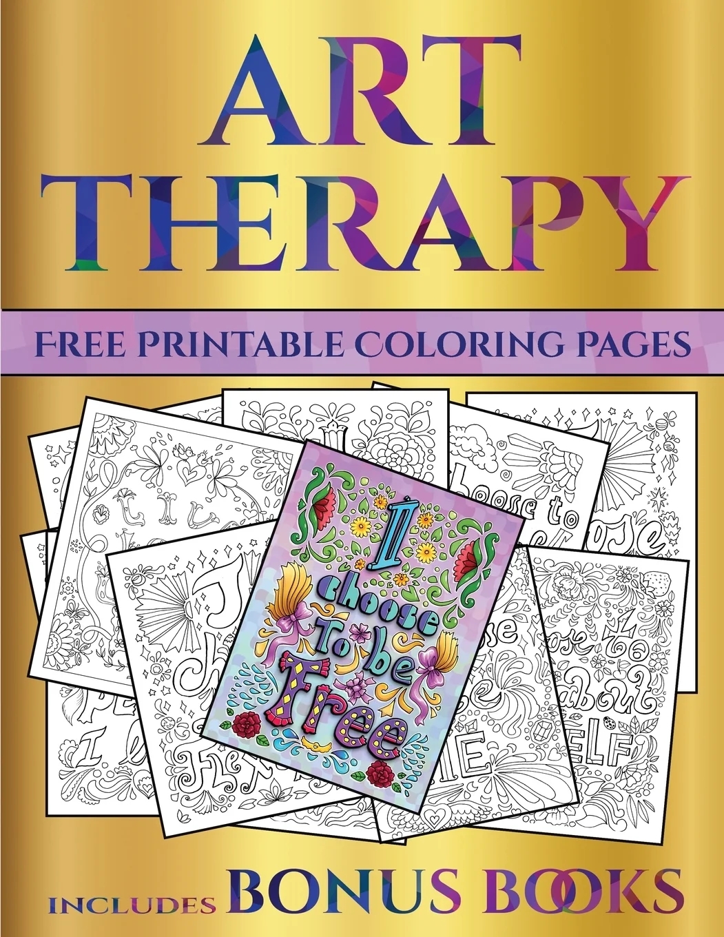 Free Printable Coloring Pages Free Printable Coloring Pages Art Therapy This Book Has 40 Art Therapy Coloring Sheets That Can Be Used To Color In Frame And or Meditate Over This Book