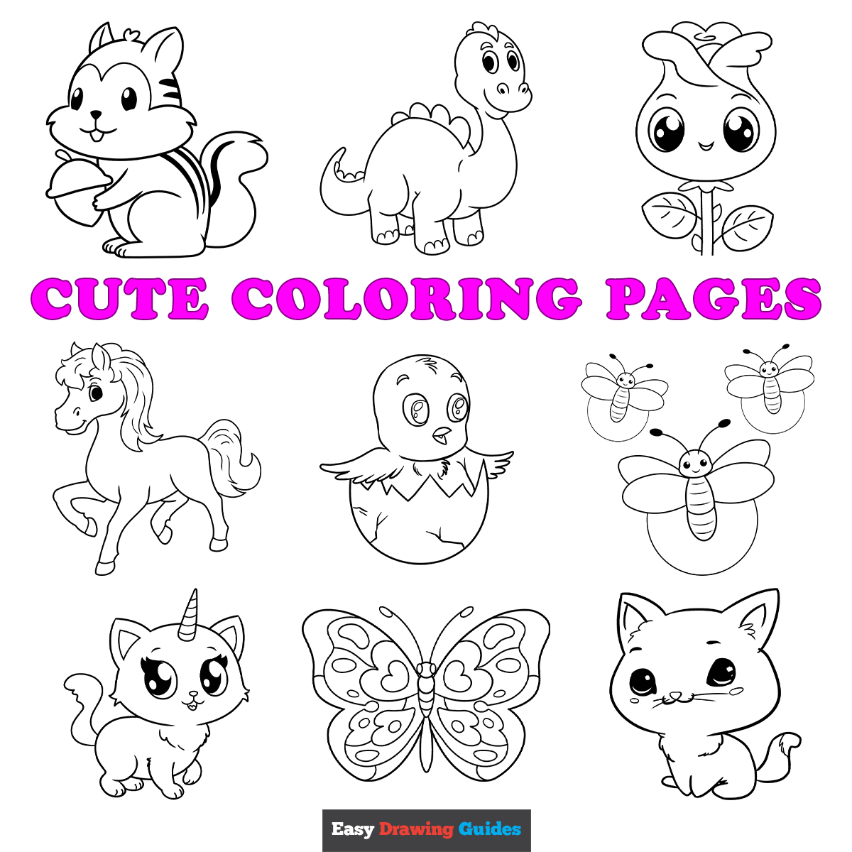 Free Color Pages Of Animals