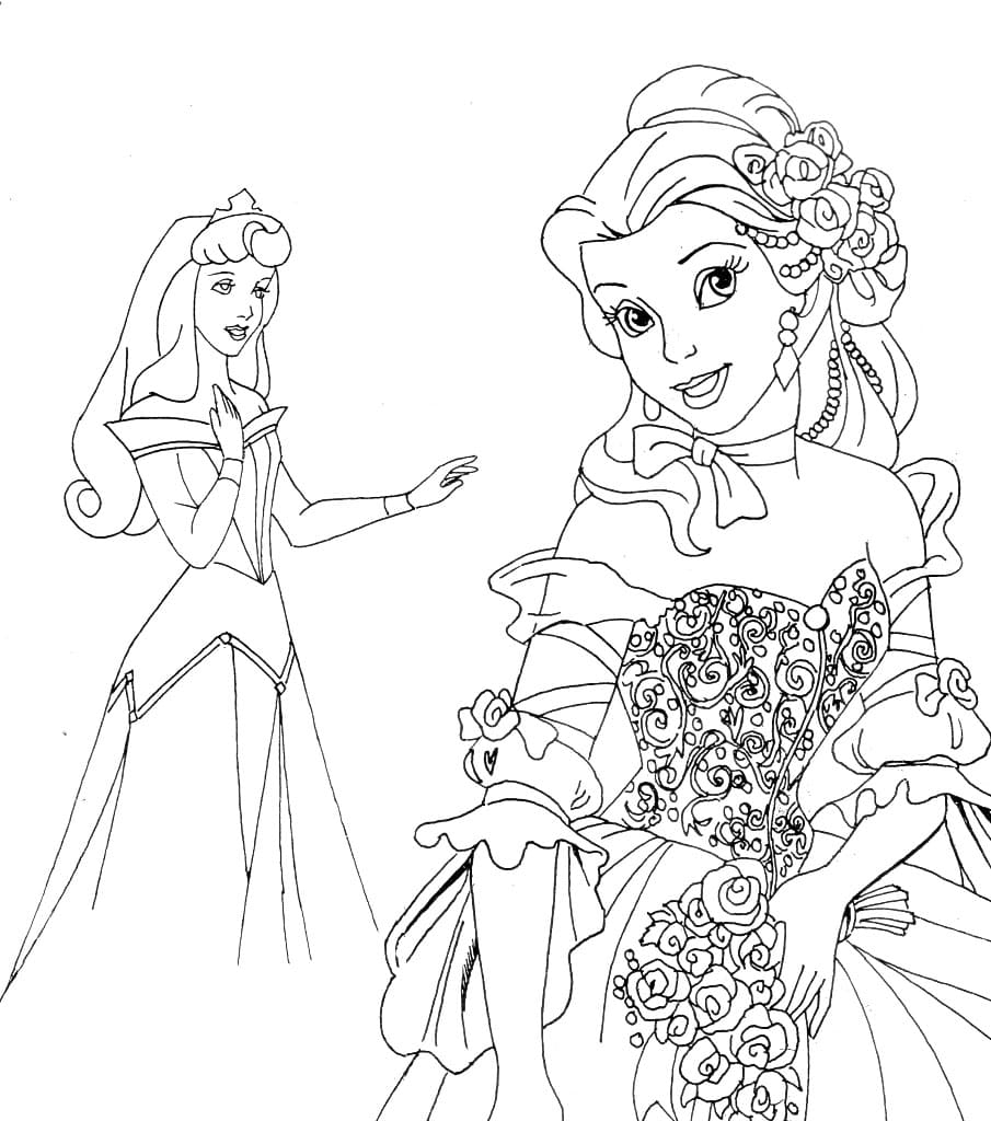 Free Printable Disney Princesses Coloring Page Download Print Or Color Online For Free Free Printable Disney Princesses Coloring Page Download Print Or Color Online For Free