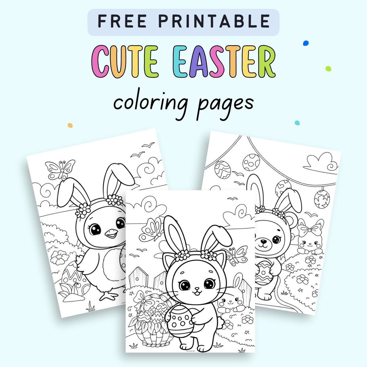 Free Printable Easter Coloring Pages For Kids The Artisan Life Free Printable Easter Coloring Pages For Kids The Artisan Life