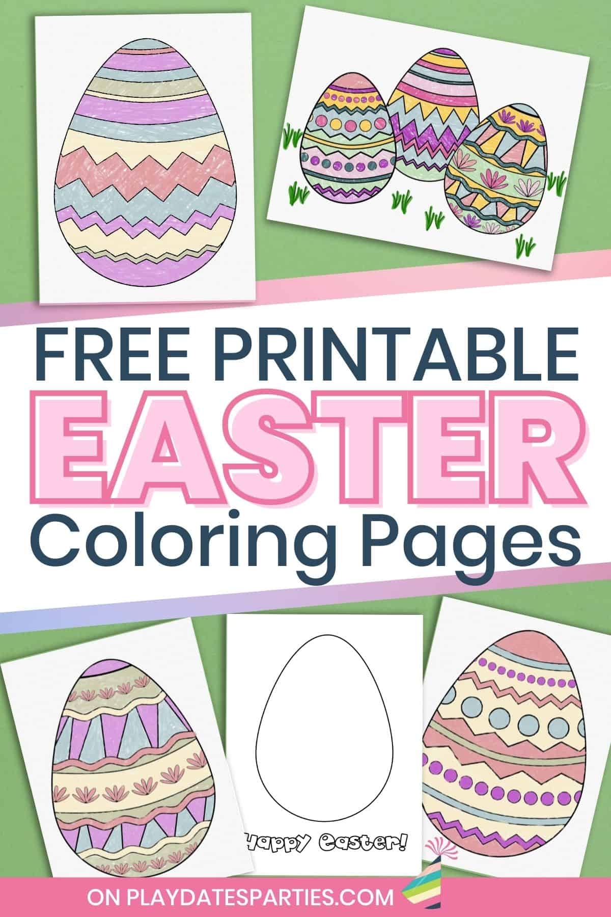 Free Printable Easter Egg Coloring Pages Free Printable Easter Egg Coloring Pages