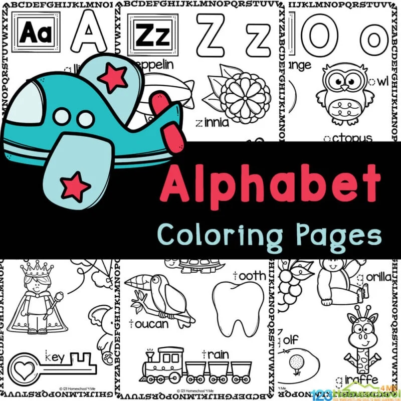  FREE Printable EASY Preschool Coloring Pages over 1000 Pages 