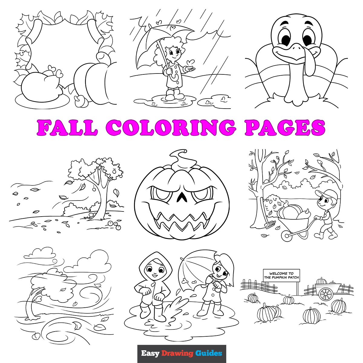 Free Printable Fall Coloring Pages For Kids