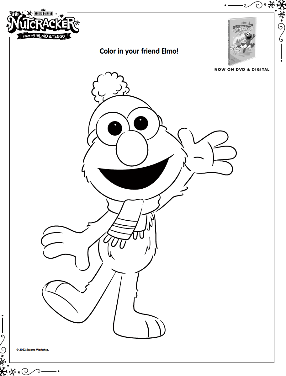 Free Printable Holiday Elmo And The Nutcracker Coloring Pages Classy Mommy Free Printable Holiday Elmo And The Nutcracker Coloring Pages Classy Mommy