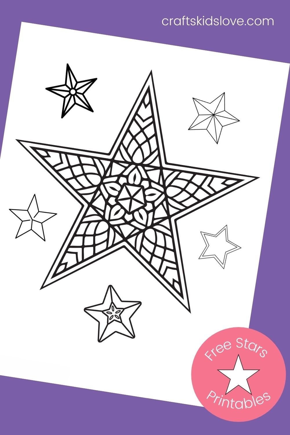 Free Printable Star Coloring Pages Crafts Kids Love Free Printable Star Coloring Pages Crafts Kids Love