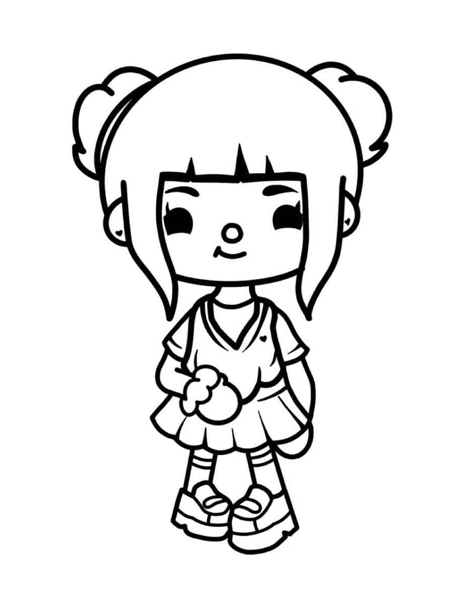 Free Printable Toca Boca Coloring Page Download Print Or Color Online For Free