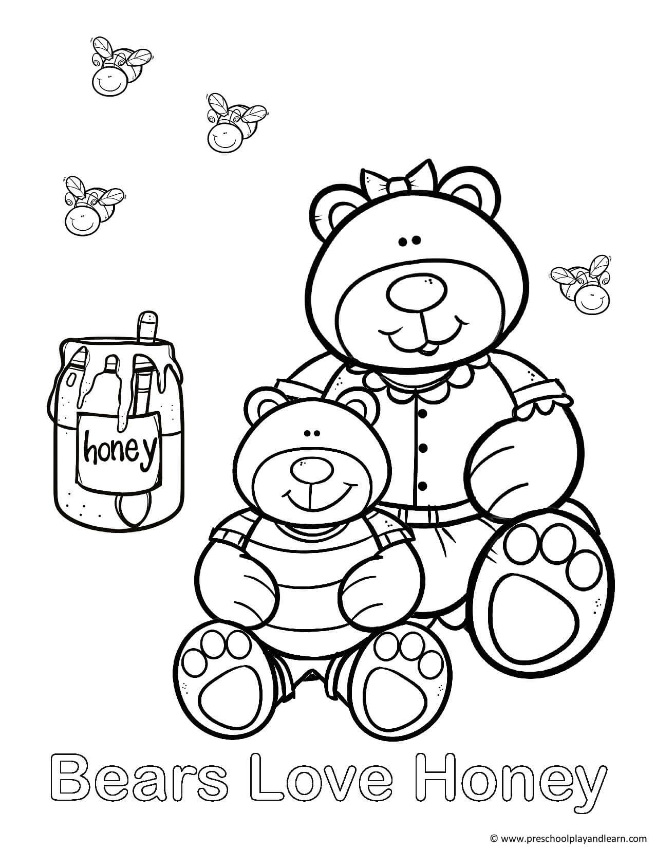 FREE Teddy Bear Coloring Pages FREE Teddy Bear Coloring Pages