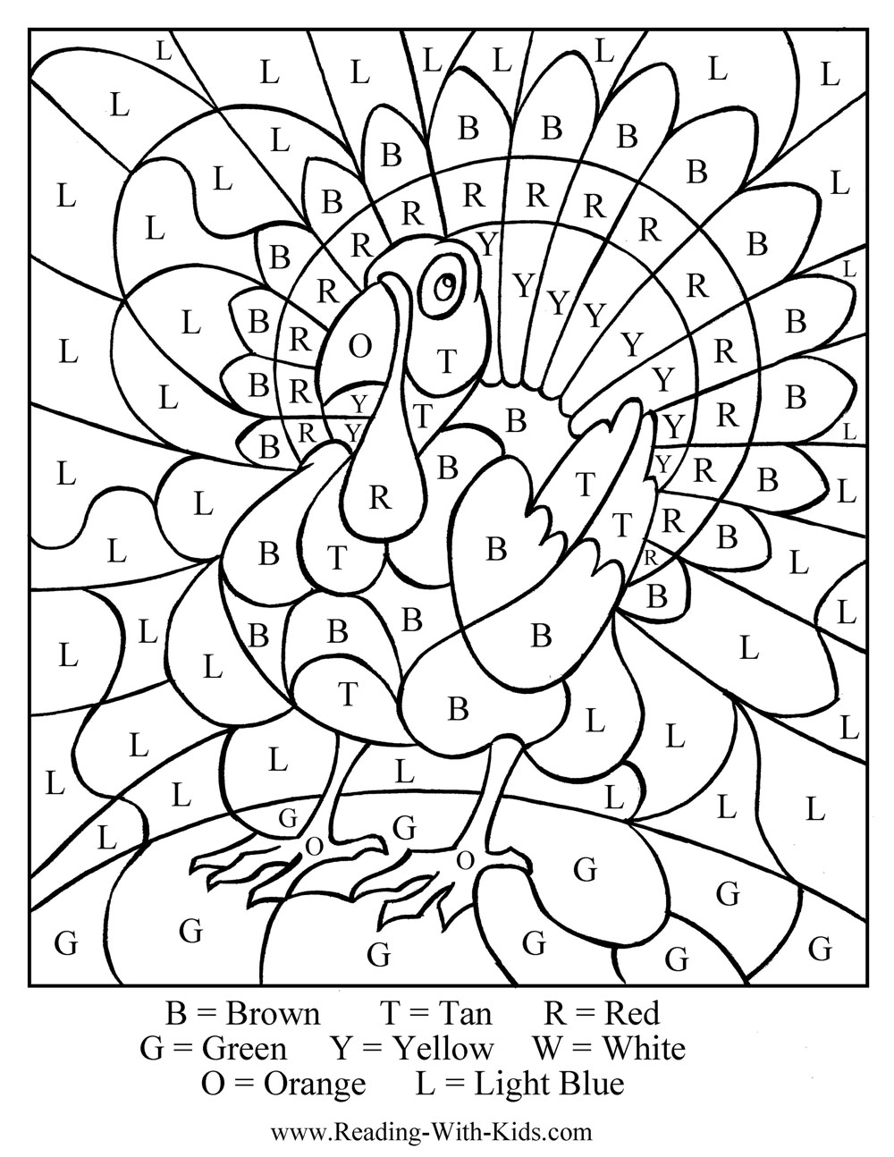 Free Printable Thanksgiving Coloring Pages Pdf