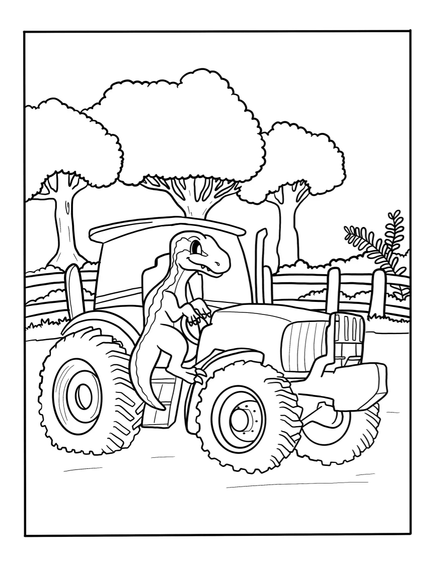 Free Tractor Coloring Page Printable Dinosaur Coloring Pages Free Tractor Coloring Page Printable Dinosaur Coloring Pages