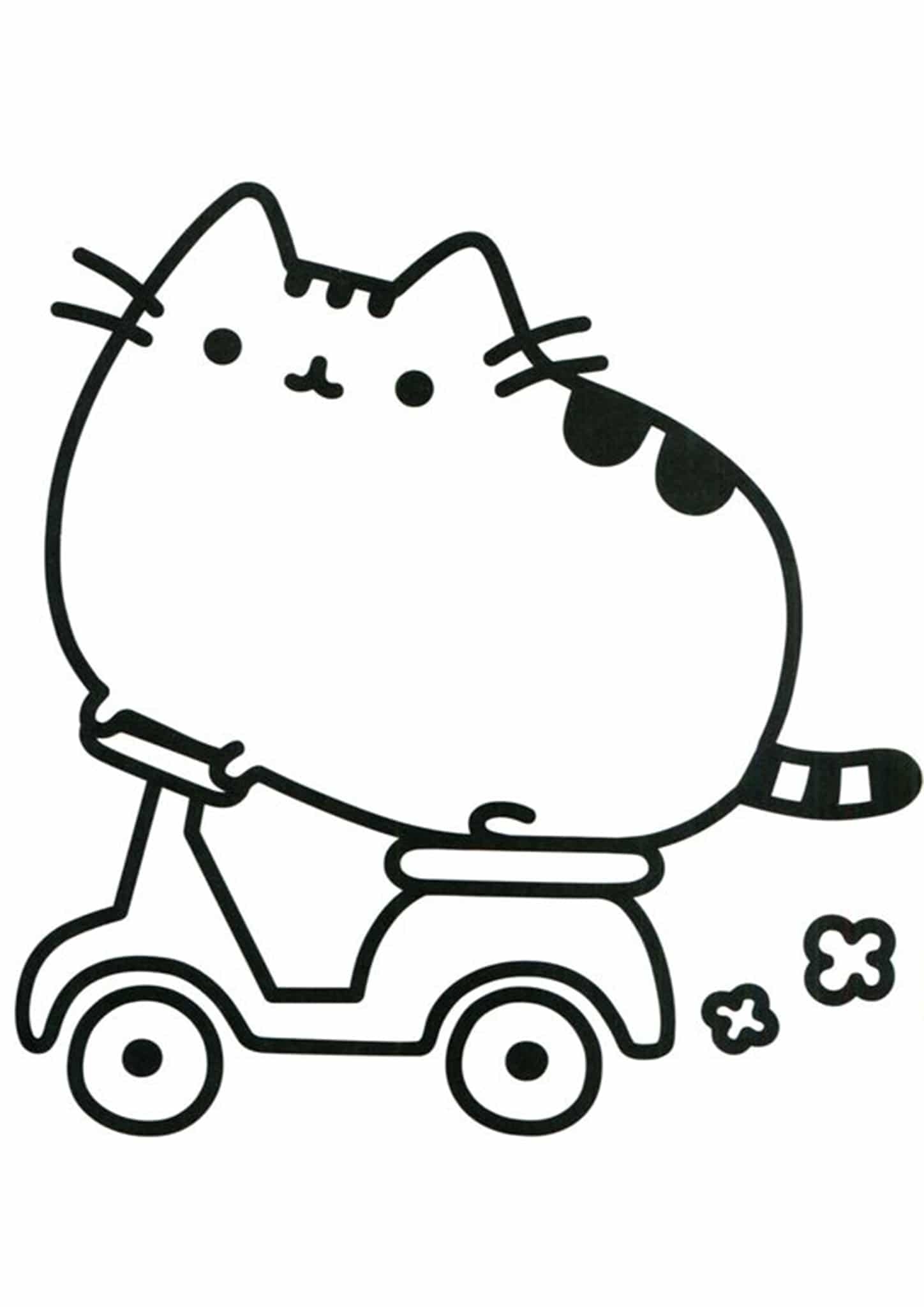 Free U0026 Easy To Print Pusheen Coloring Pages Tulamama Free U0026 Easy To Print Pusheen Coloring Pages Tulamama