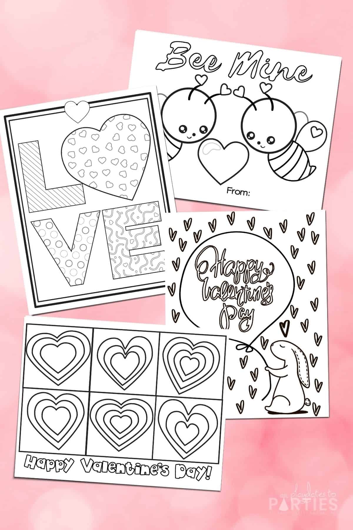 Free Valentine s Day Coloring Pages Printable Free Valentine s Day Coloring Pages Printable