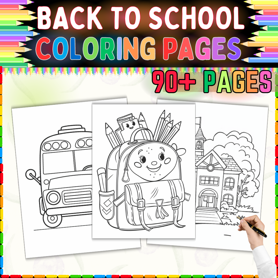 Fun Back To School Coloring Pages For Kids 90 Printable Sheets Engaging First Day Of School Act Made By Teachers Fun Back To School Coloring Pages For Kids 90 Printable Sheets Engaging First Day Of School Act Made By Teachers