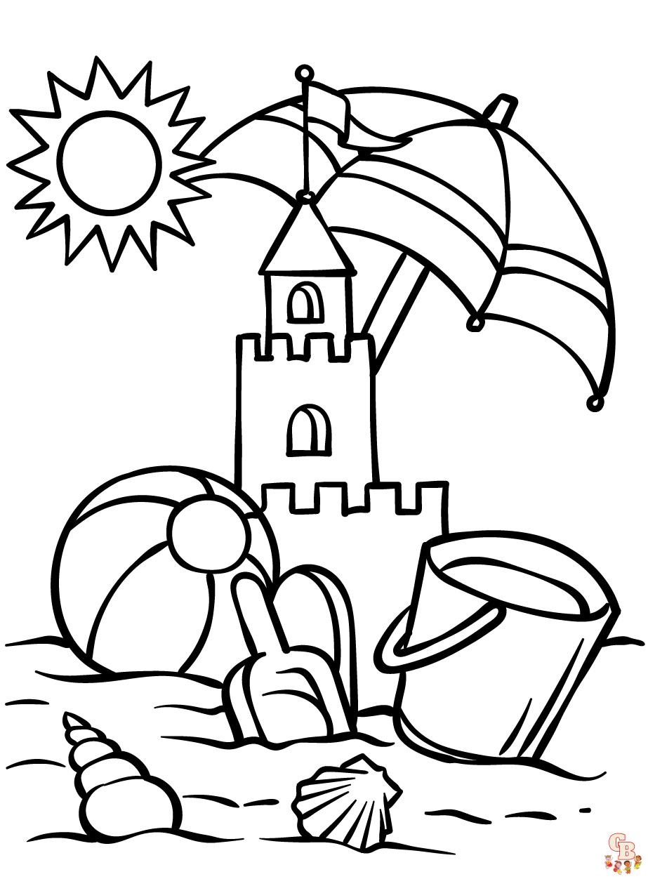 Fun In The Sun Printable Summer Coloring Pages Click To View On Fun In The Sun Printable Summer Coloring Pages Click To View On