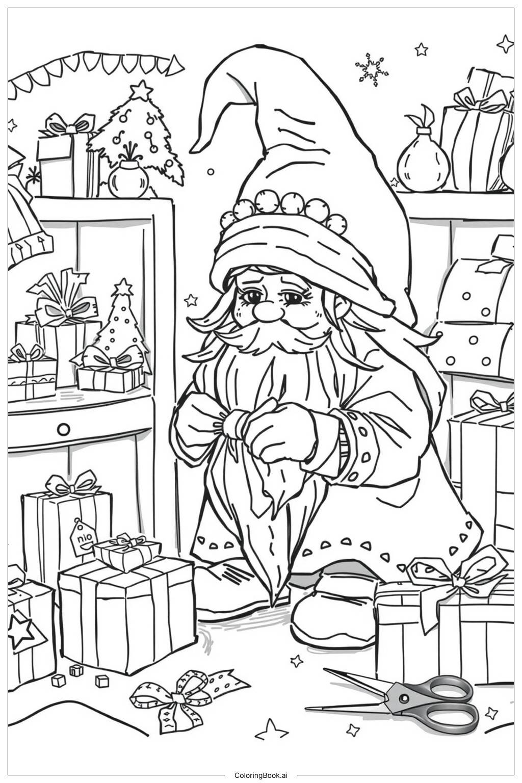 Easy Christmas Coloring Pages Free Easy Christmas Coloring Pages Free