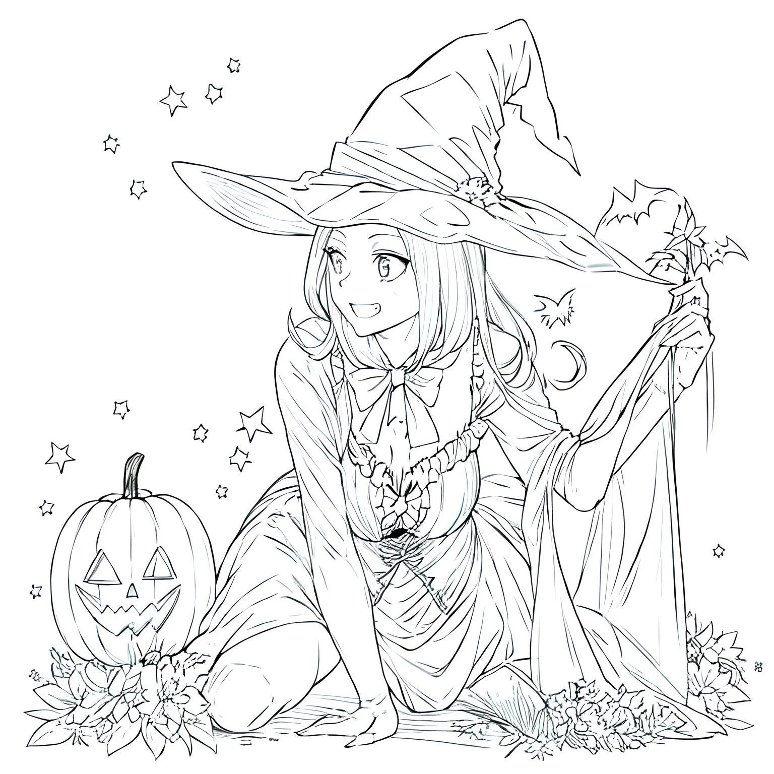 Halloween Coloring Pages Free Printable Coloring Pages Fotor