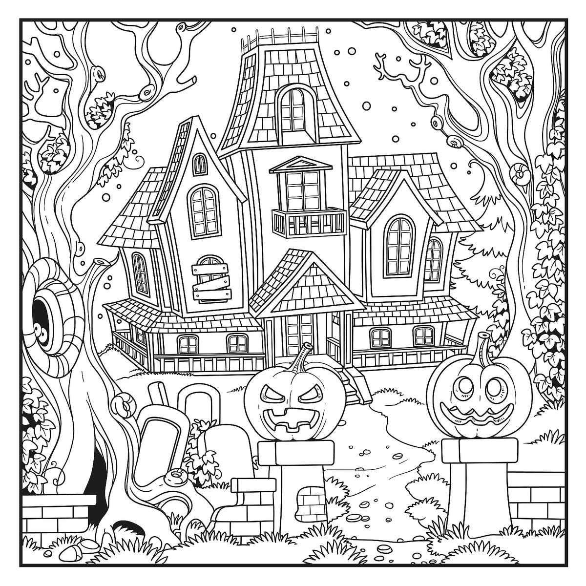 Halloween Coloring Pages Fun Printable Halloween Activities For Kids Printables 30Seconds Mom