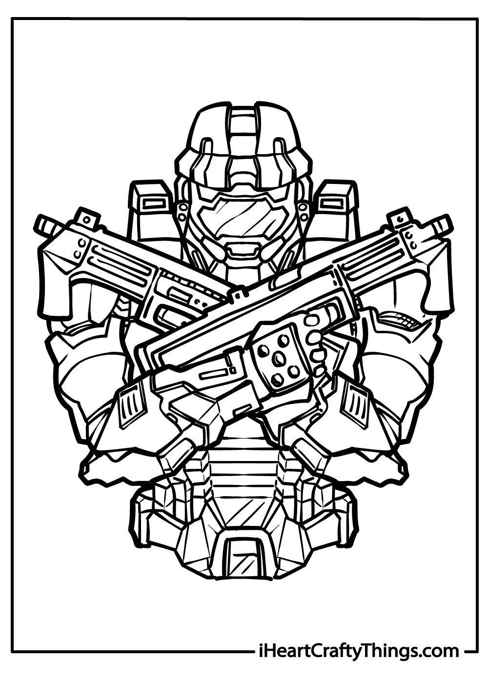 Halo Coloring Pages 100 Free Printables Halo Coloring Pages 100 Free Printables