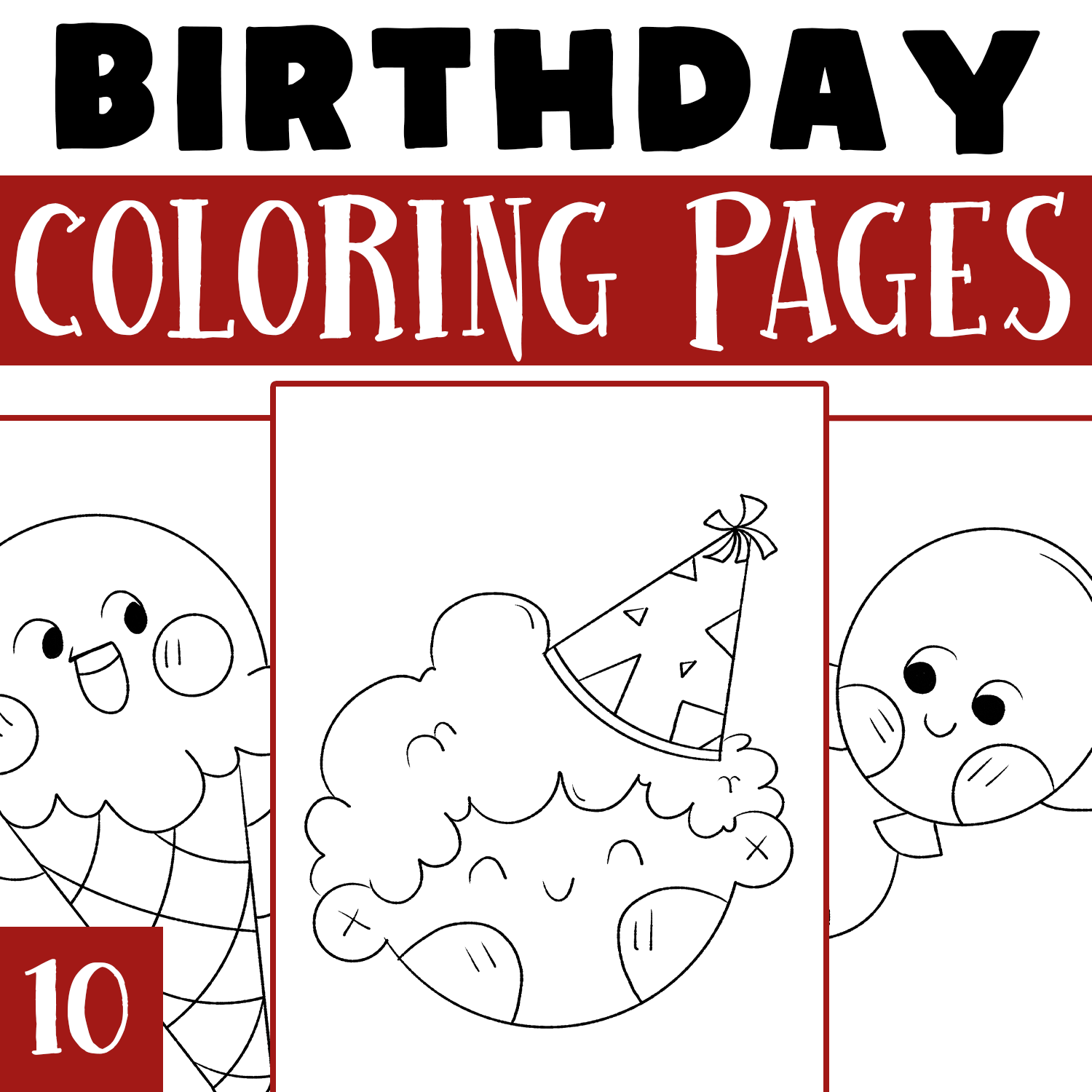 Happy Birthday Coloring Pages Happy Birthday Coloring Sheets 