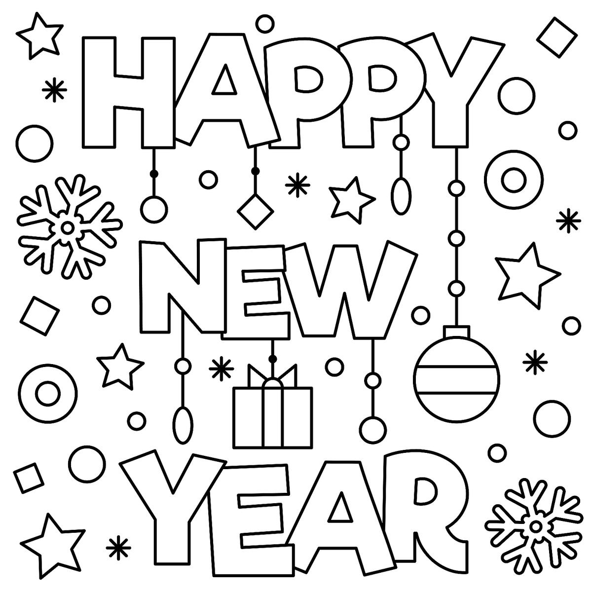 Happy New Year 2025 Free Coloring Pages For Kids To Welcome The New Year Printables 30Seconds Mom Happy New Year 2025 Free Coloring Pages For Kids To Welcome The New Year Printables 30Seconds Mom