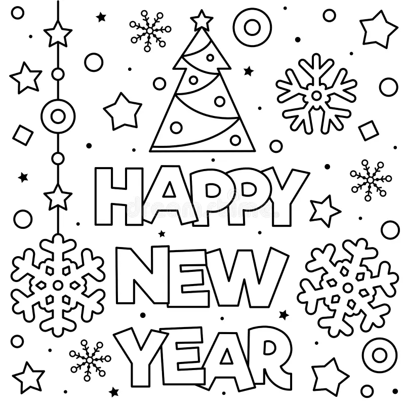 Happy New Year Coloring Page Stock Illustrations 4 562 Happy New Year Coloring Page Stock Illustrations Vectors Clipart Dreamstime Happy New Year Coloring Page Stock Illustrations 4 562 Happy New Year Coloring Page Stock Illustrations Vectors Clipart Dreamstime