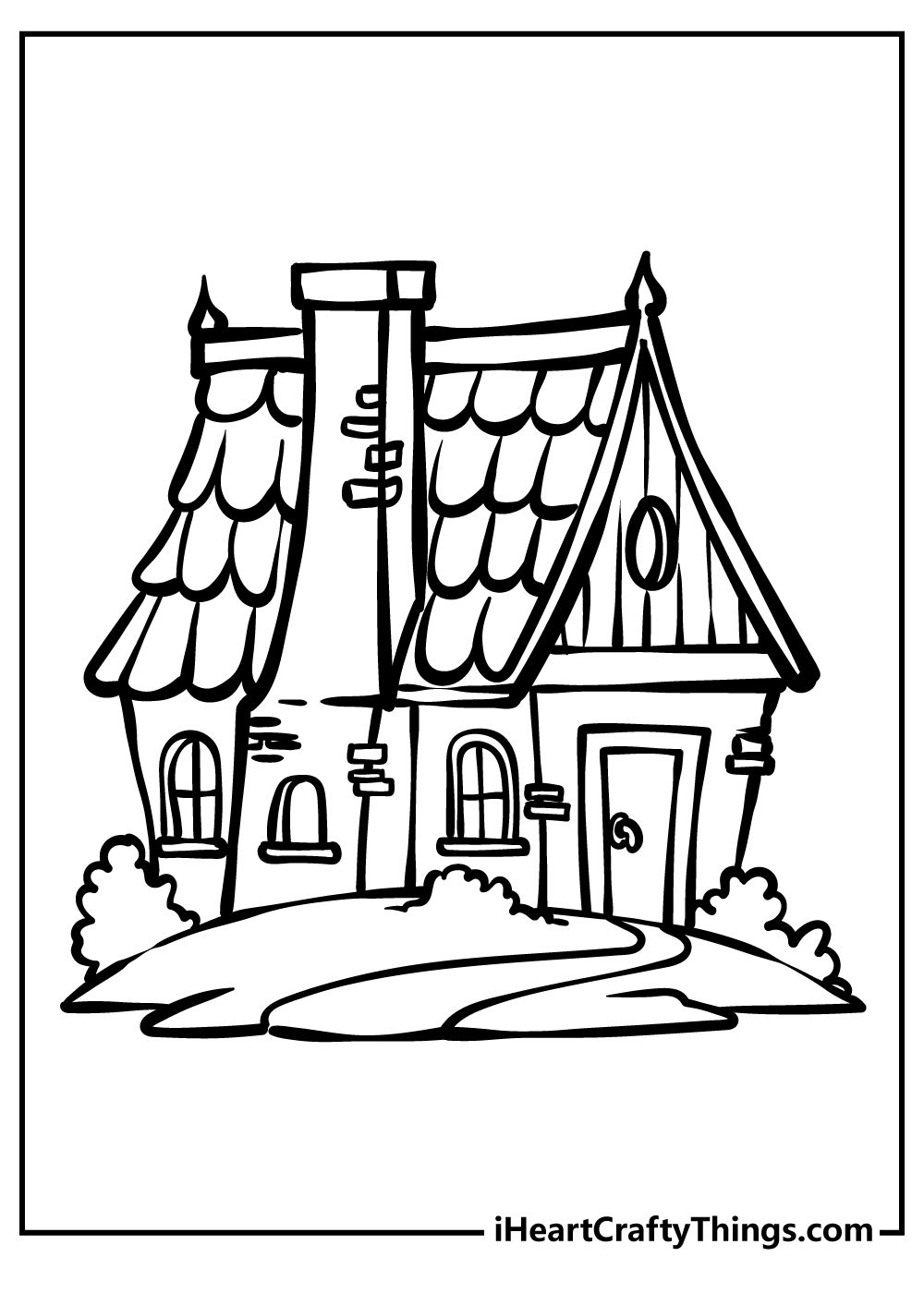 Free Coloring Pages Of Houses Free Coloring Pages Of Houses