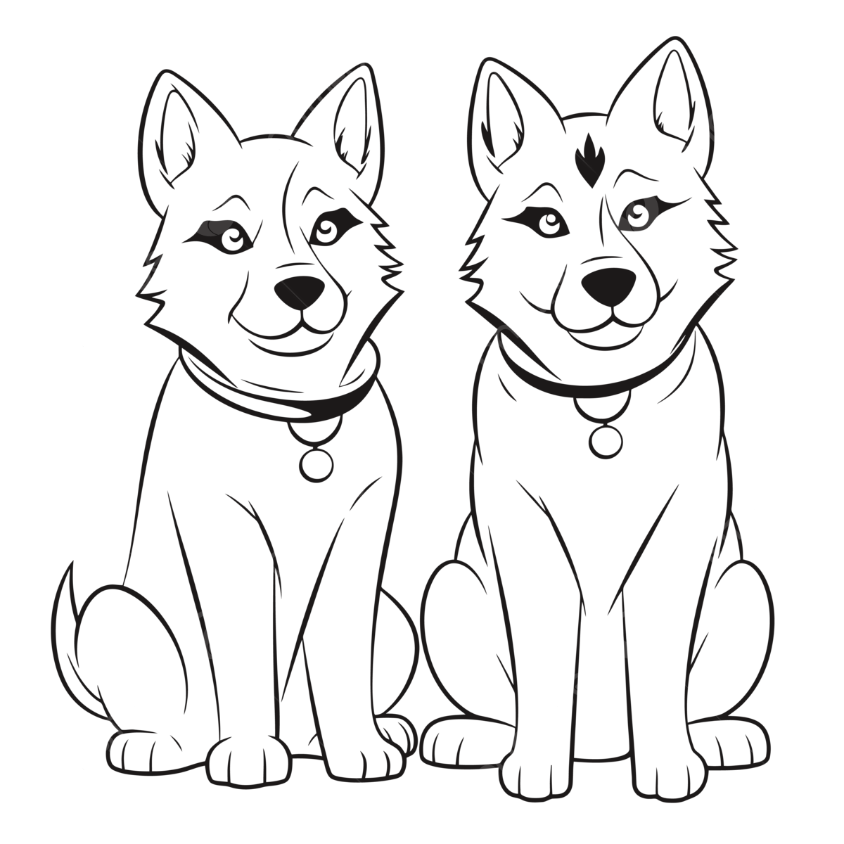 Husky Coloring Page PNG Transparent Images Free Download Vector Files Pngtree Husky Coloring Page PNG Transparent Images Free Download Vector Files Pngtree