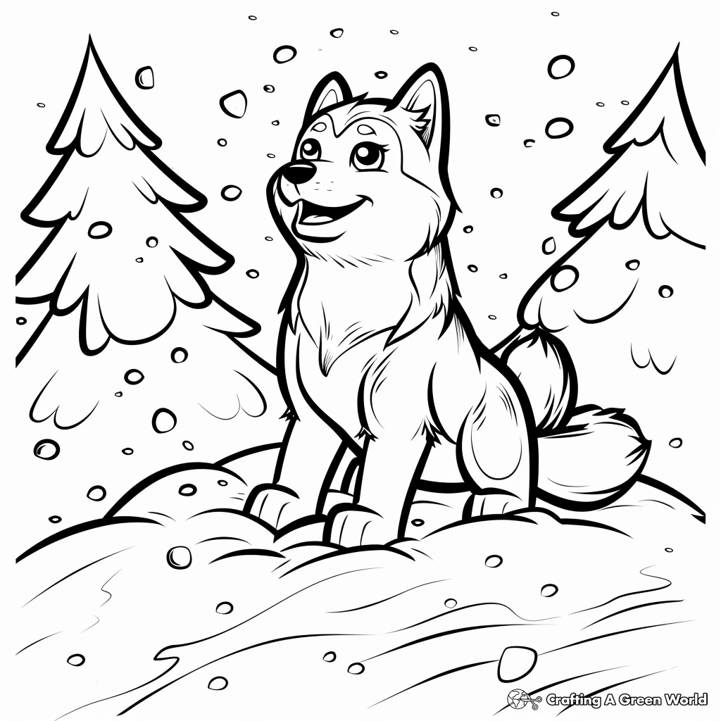 Husky Coloring Pages Free Printable Husky Coloring Pages Free Printable