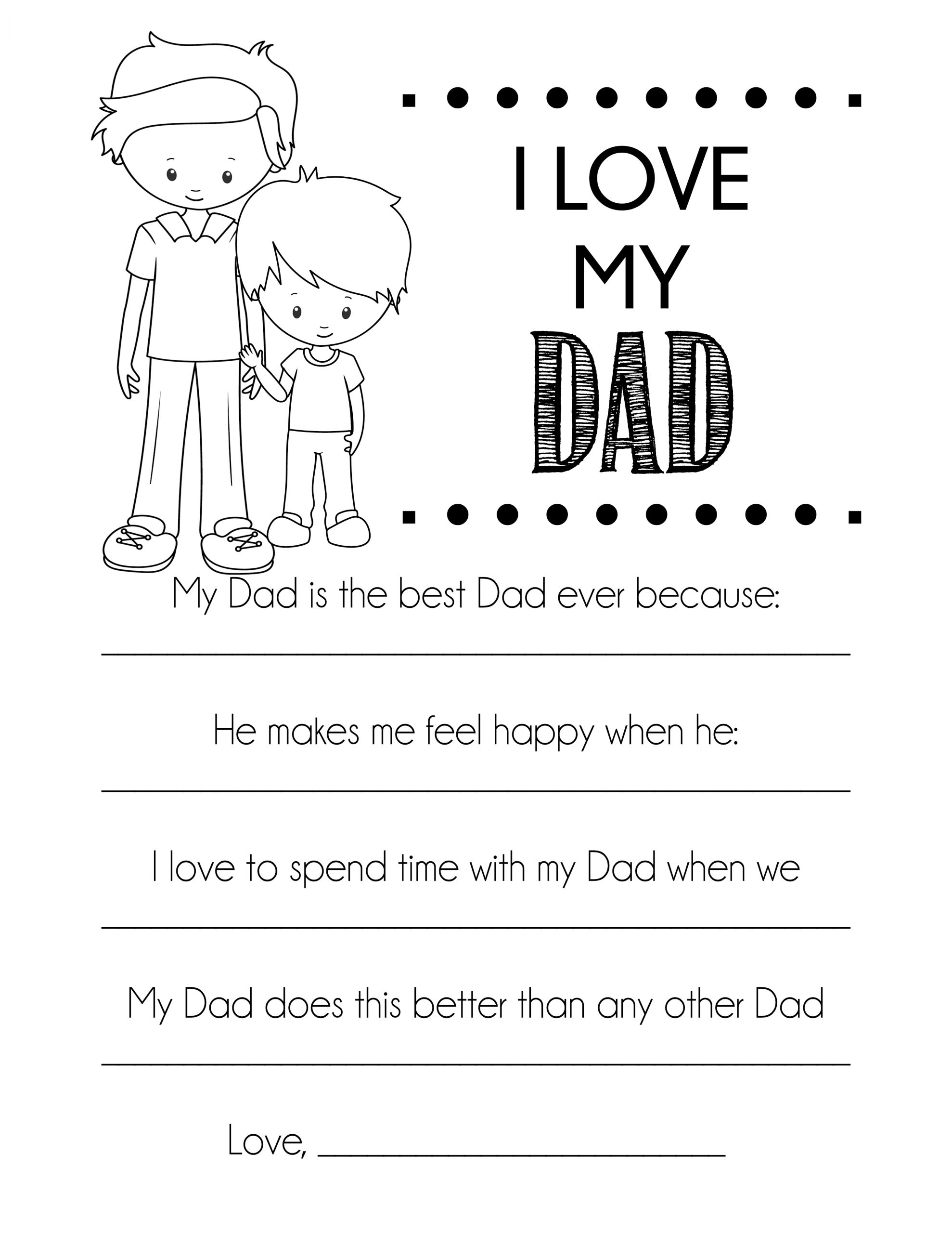 I Love My Dad Father s Day Printable My Upside Down Umbrella I Love My Dad Father s Day Printable My Upside Down Umbrella