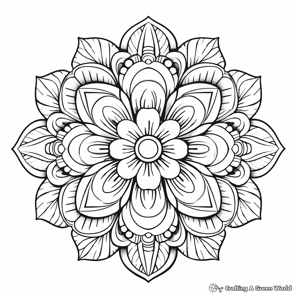 Printable Intricate Coloring Pages