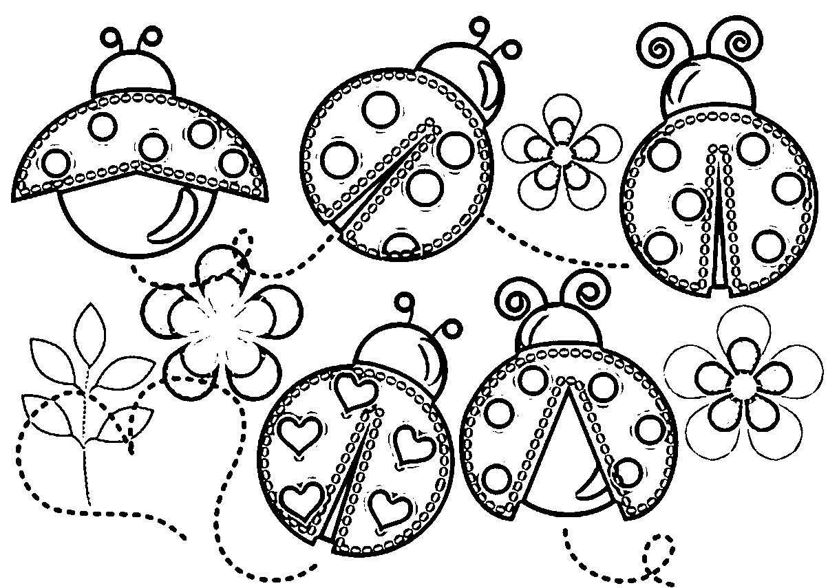 Ladybug Coloring Pages Printable Coloring Pages FREE