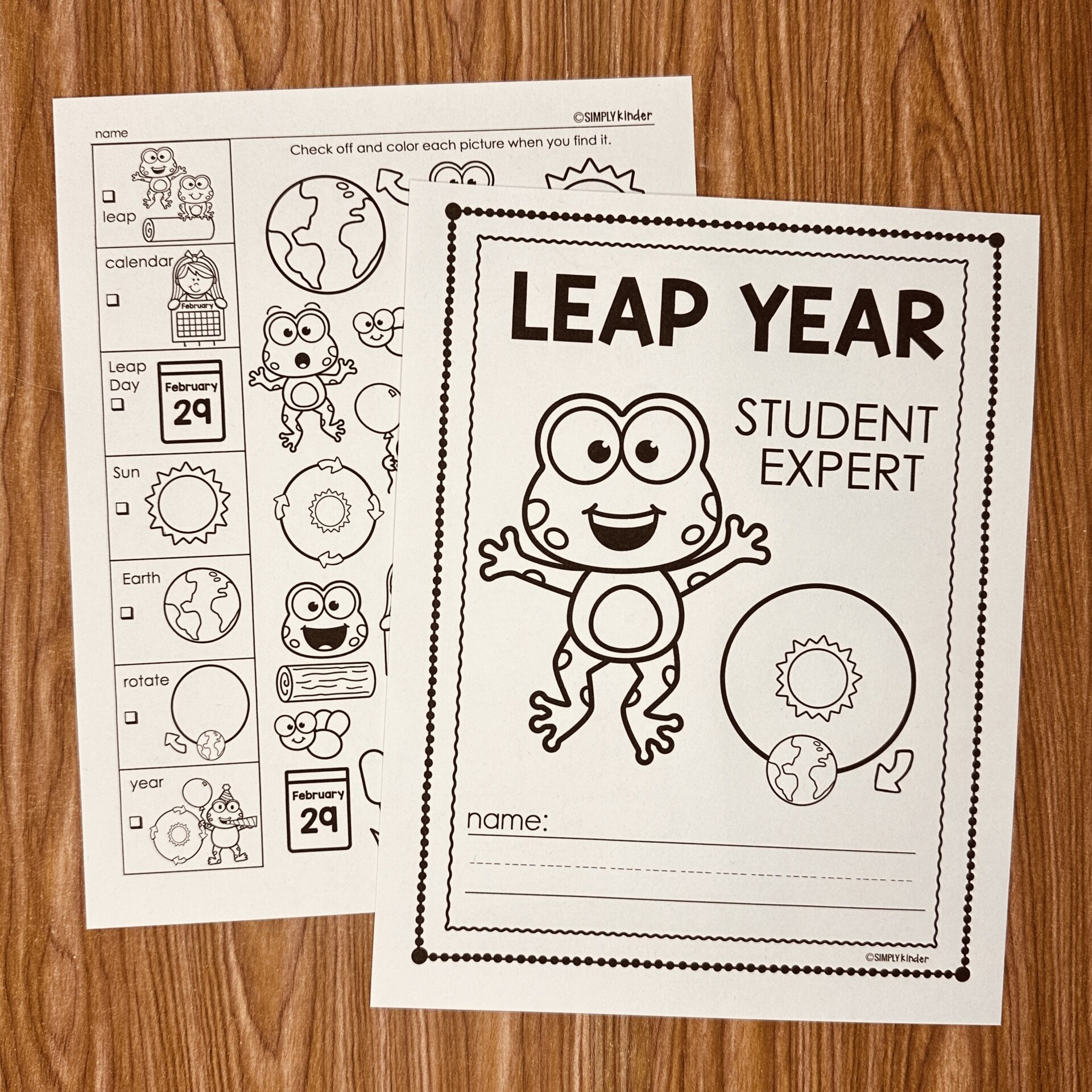 Leap Year Classroom Ideas Simply Kinder