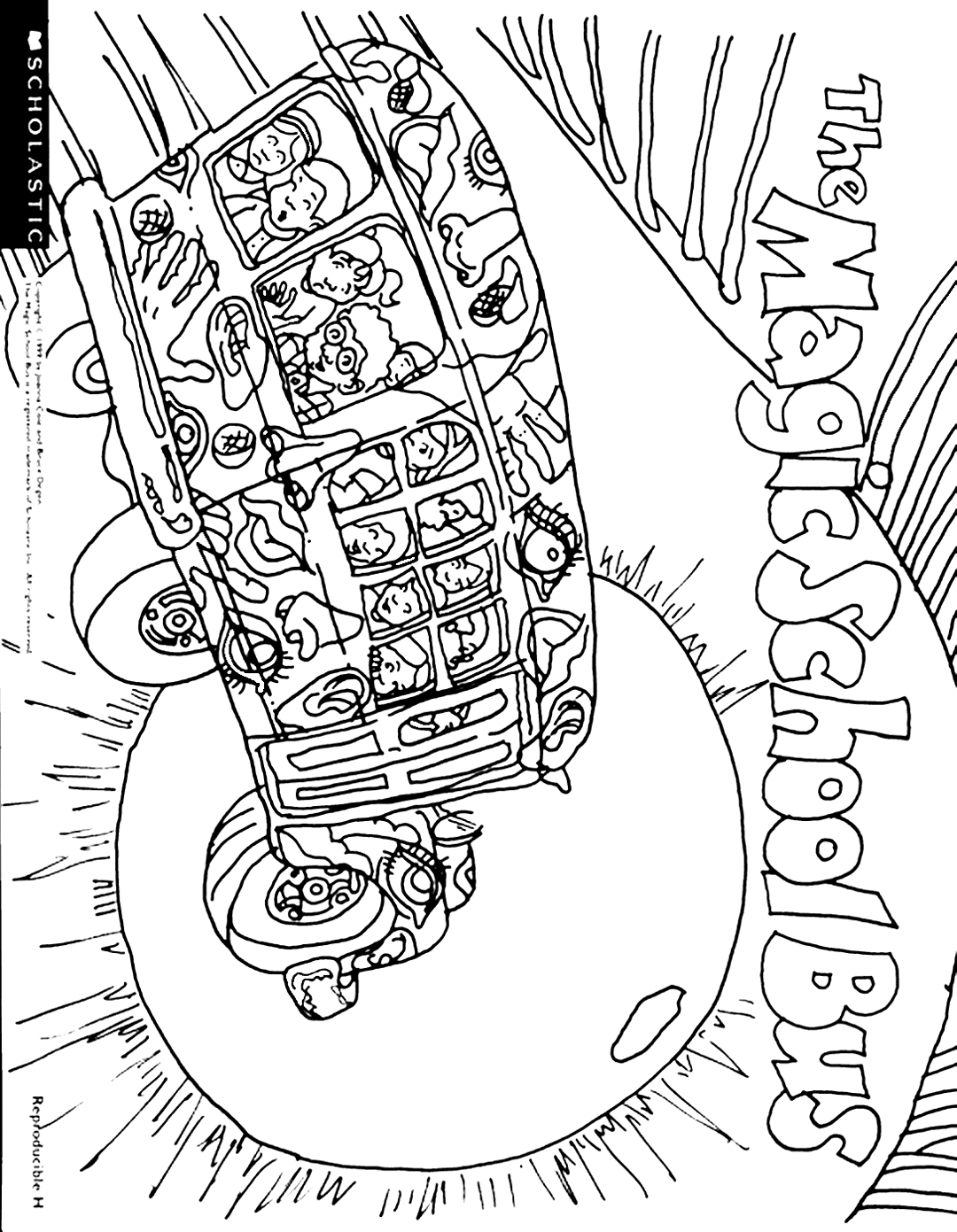 Bus Coloring Pages Printable Bus Coloring Pages Printable