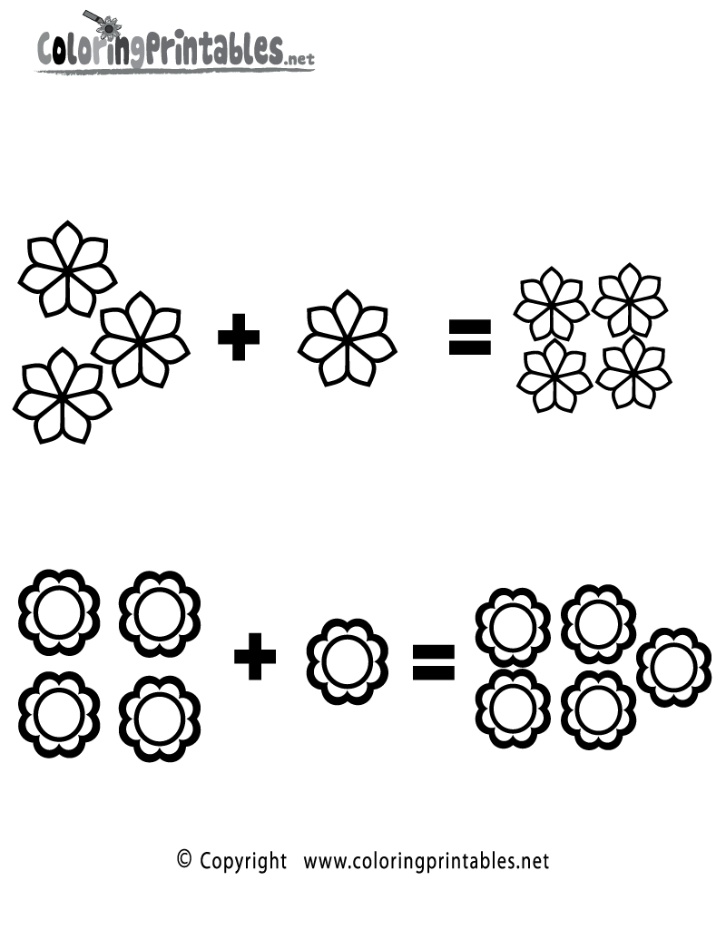 Free Coloring Pages Math