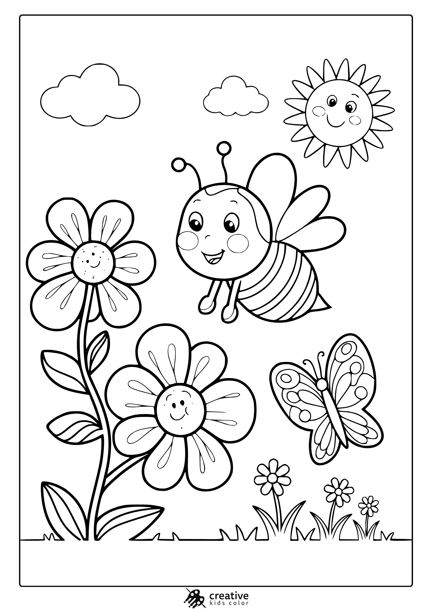 May Coloring Pages Free U0026 Fun Spring Printables May Coloring Pages Free U0026 Fun Spring Printables