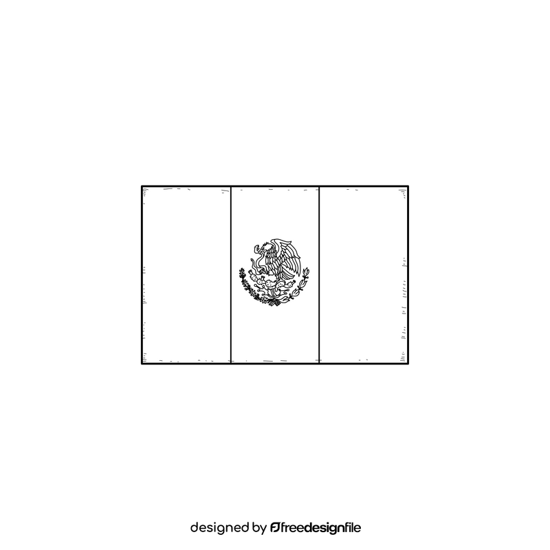 Printable Mexican Flag Coloring Page Printable Mexican Flag Coloring Page