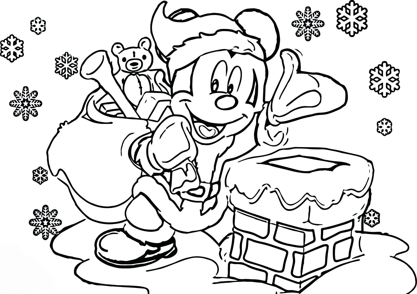 Mickey Mouse Christmas Coloring Pages Best Coloring Pages For Kids Mickey Mouse Christmas Coloring Pages Best Coloring Pages For Kids