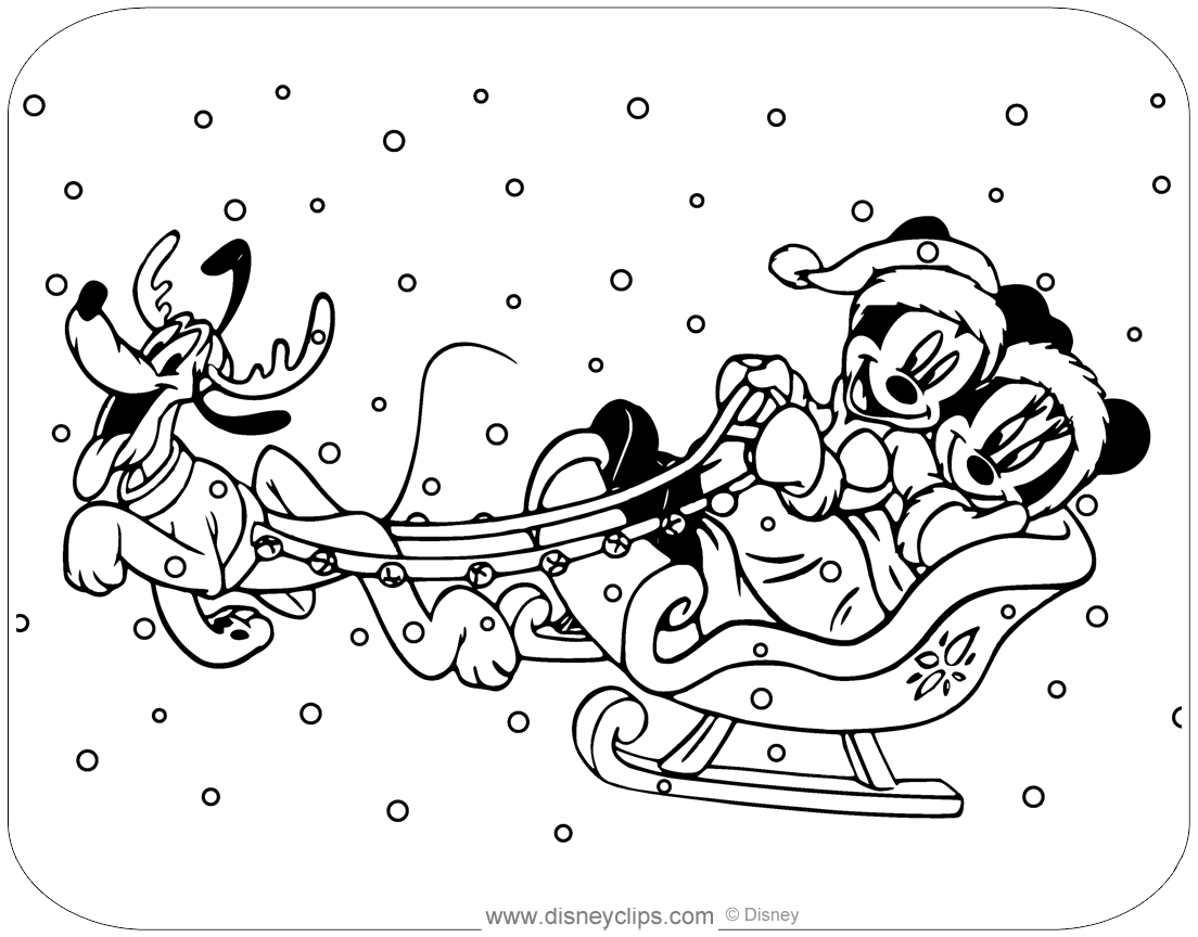 Free Printable Christmas Coloring Pages Disney Free Printable Christmas Coloring Pages Disney