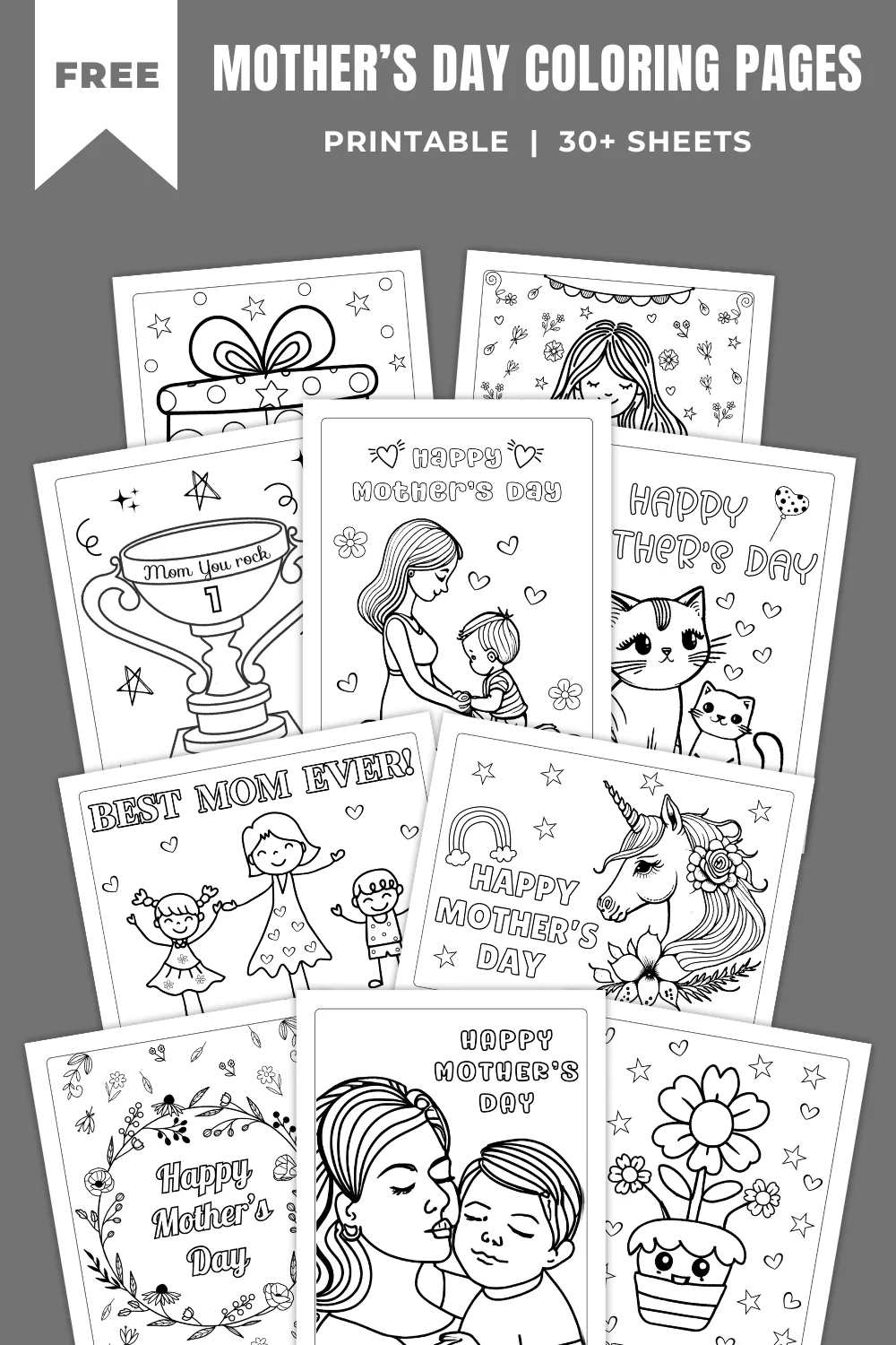 Mother s Day Coloring Pages 30 Free Printables