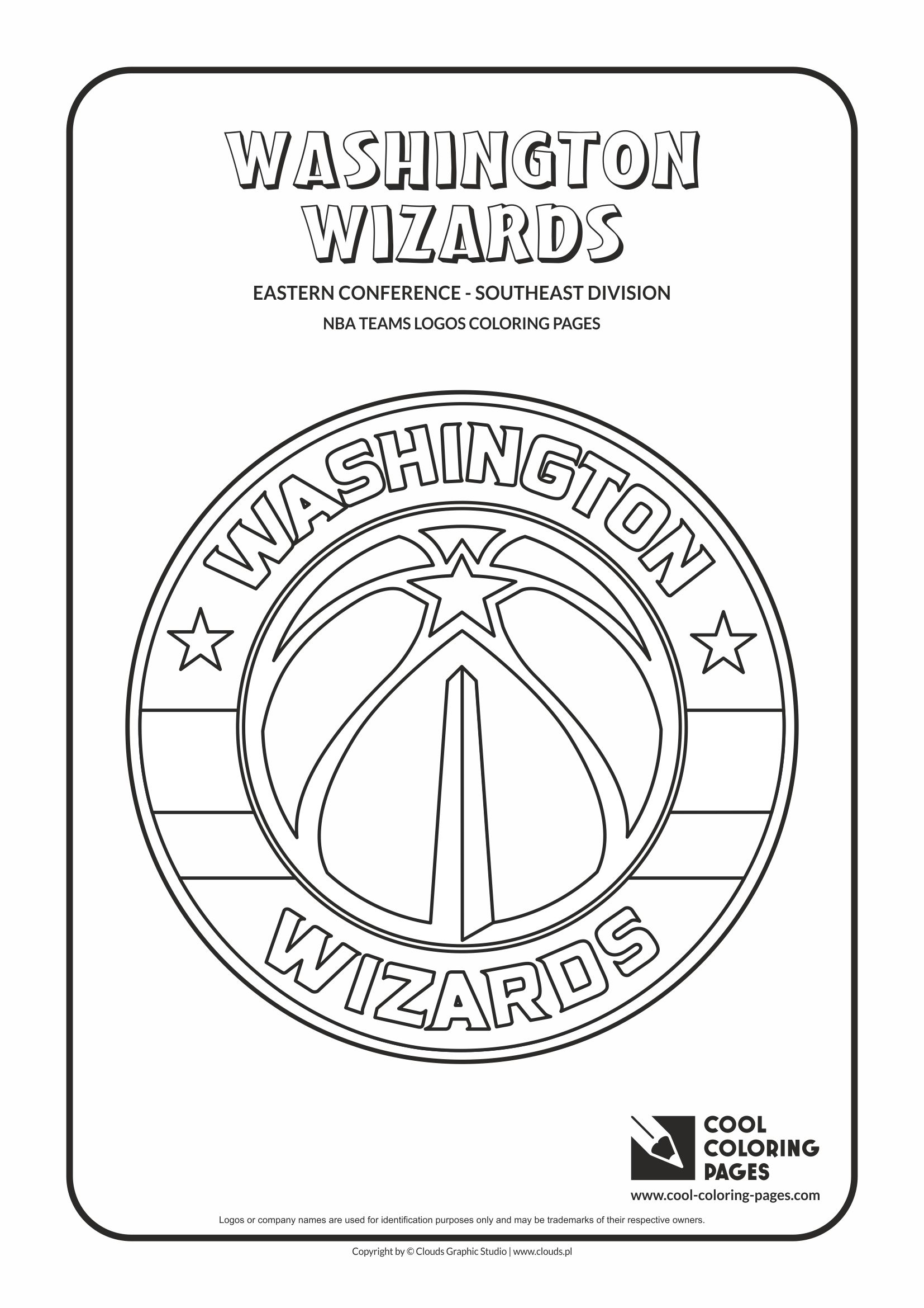 NBA Teams Logos Coloring Pages