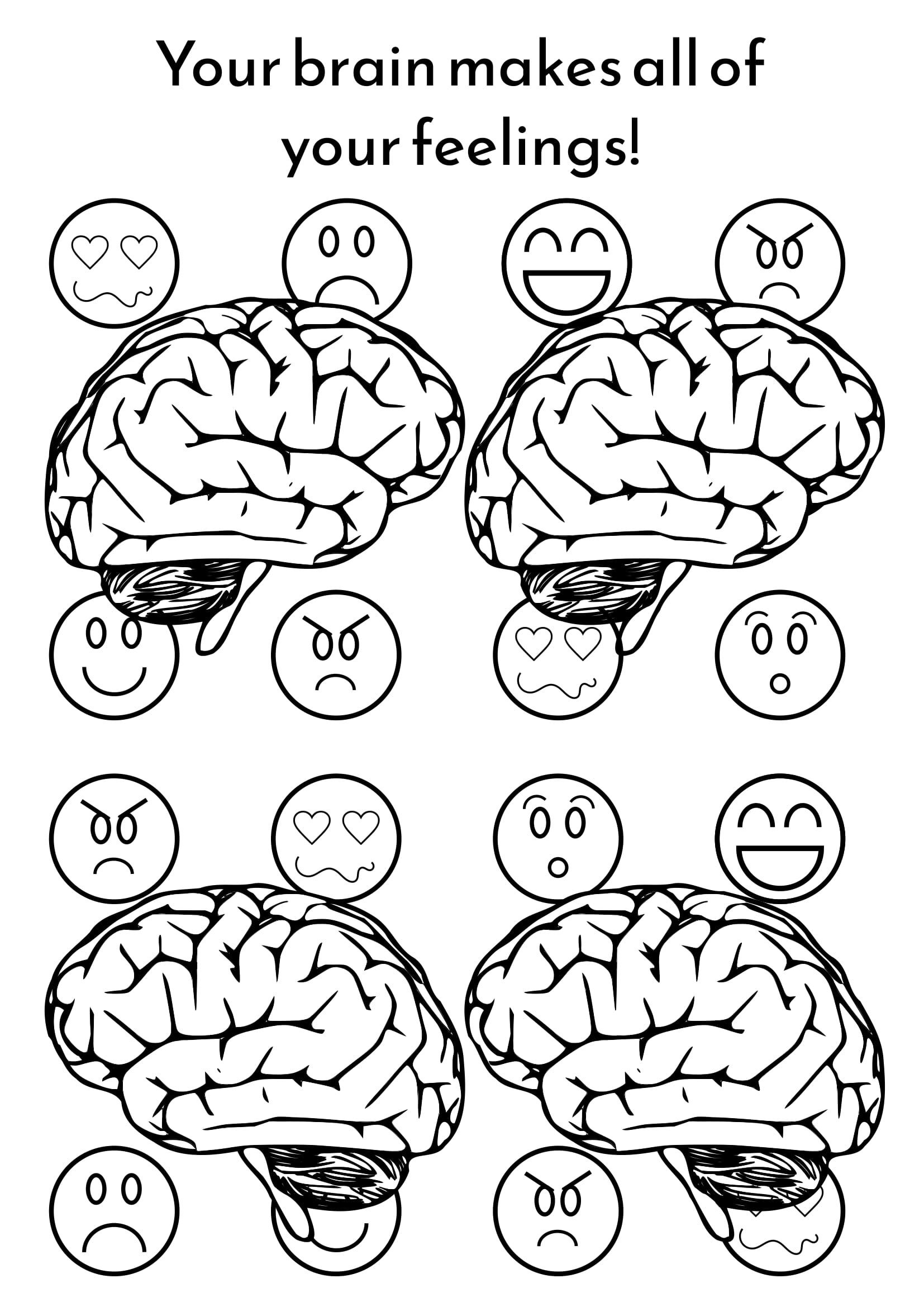 Neuroscience Coloring Pages GLIA