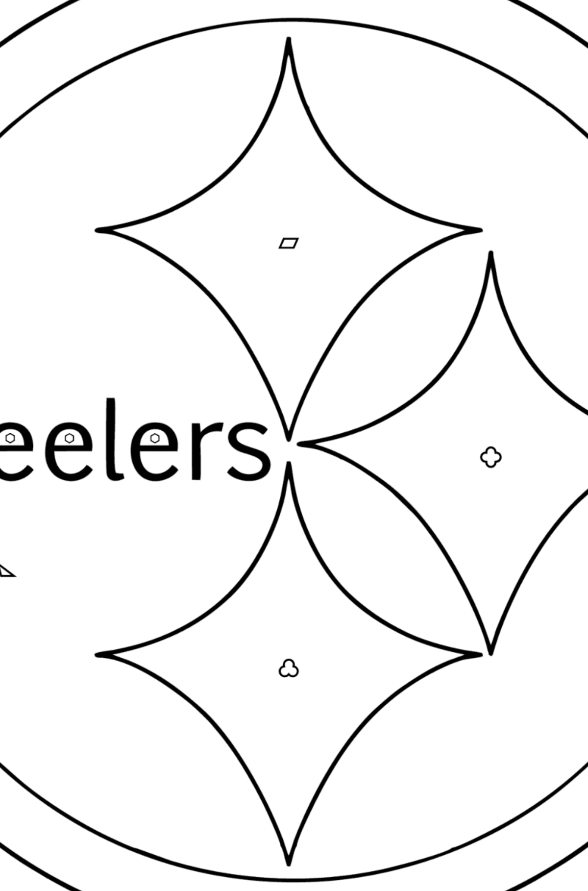 NFL Pittsburgh Steelers oloring Page Online And Print For Free NFL Pittsburgh Steelers oloring Page Online And Print For Free
