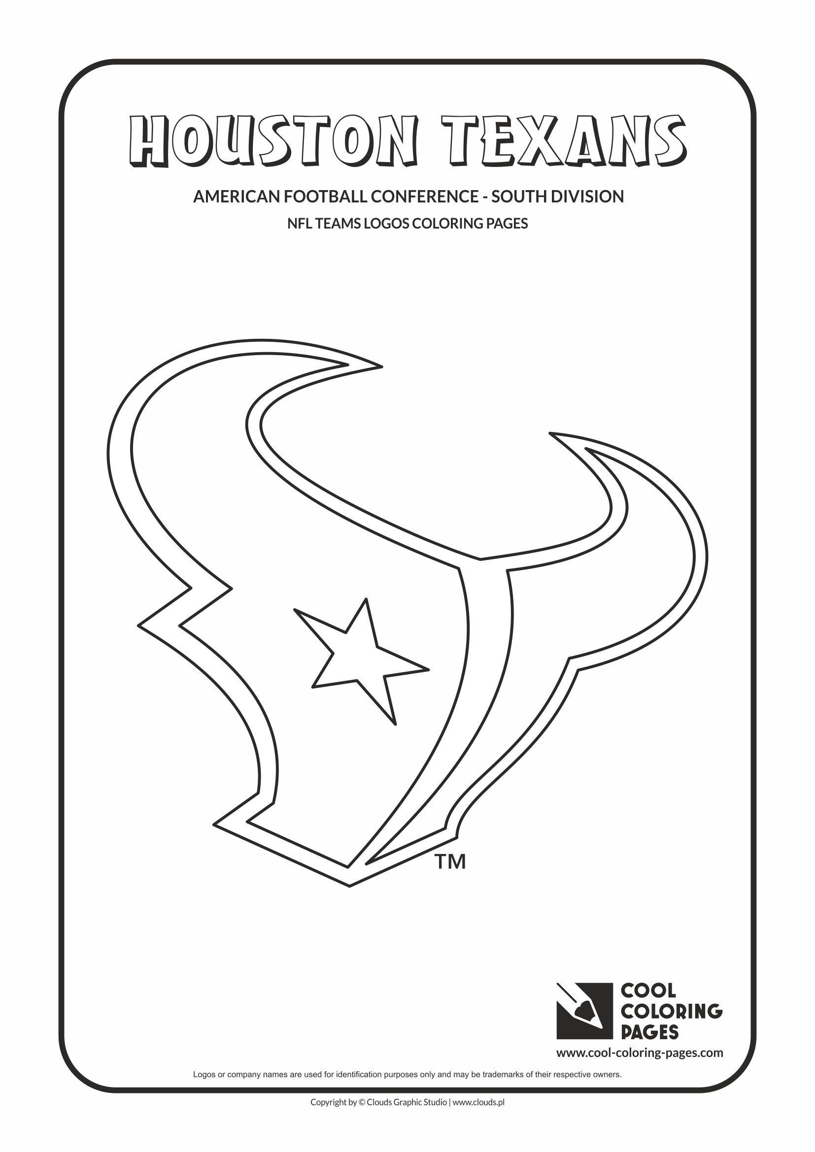 NFL Teams Logos Coloring Pages Cool Coloring Pages
