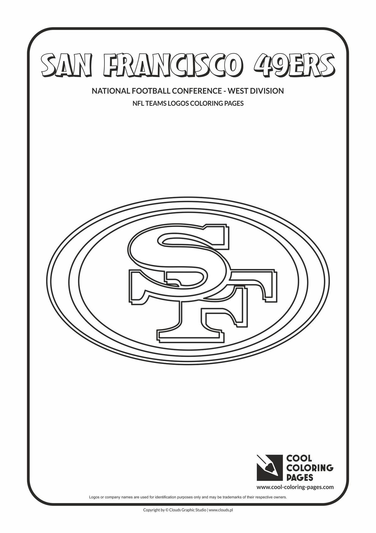 NFL Teams Logos Coloring Pages Cool Coloring Pages