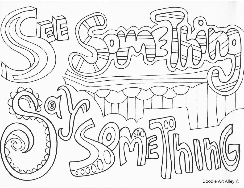No Bullying Coloring Pages CLASSROOM DOODLES No Bullying Coloring Pages CLASSROOM DOODLES