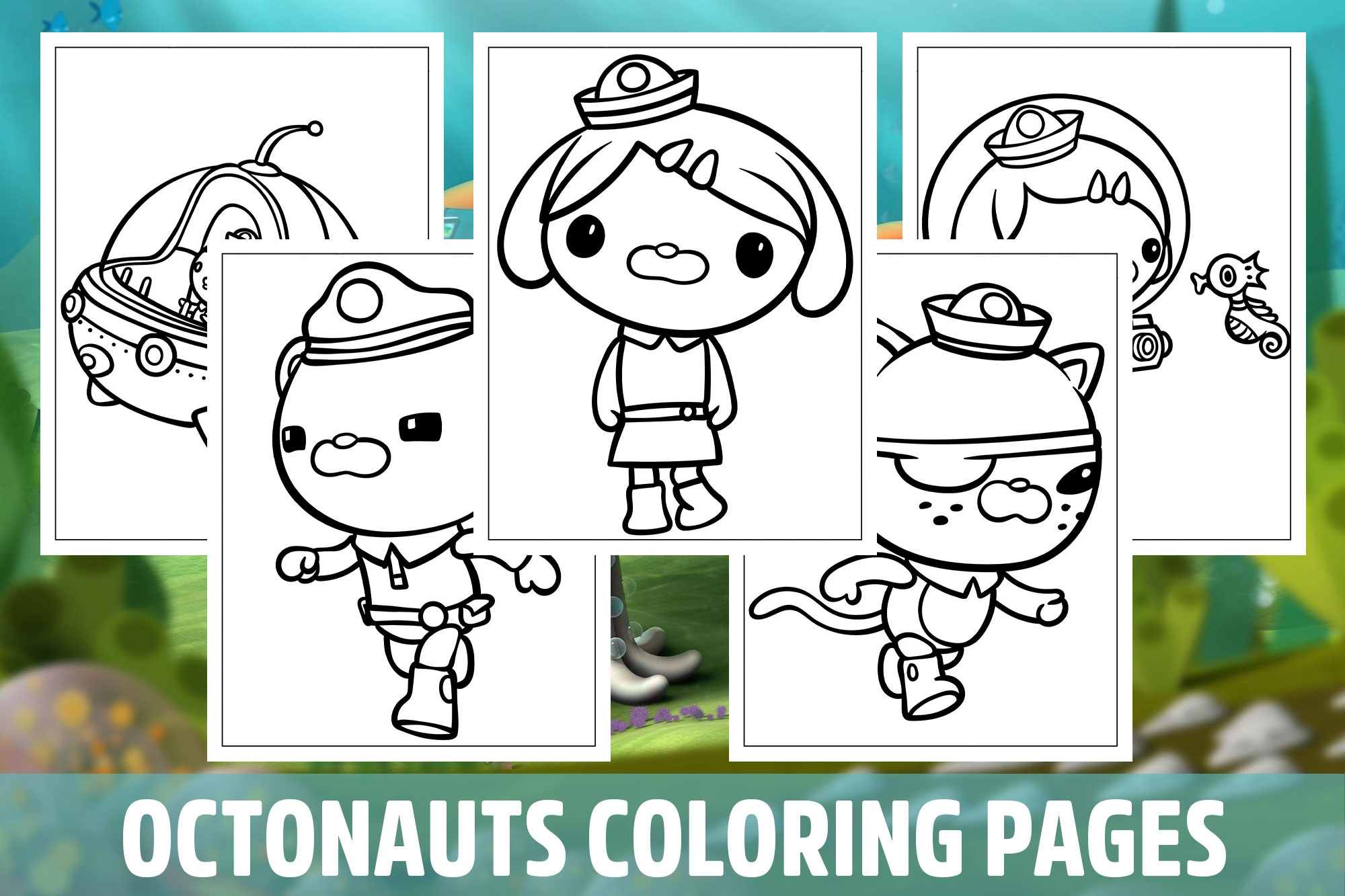 Octonauts Coloring Pages Free Octonauts Coloring Pages Free