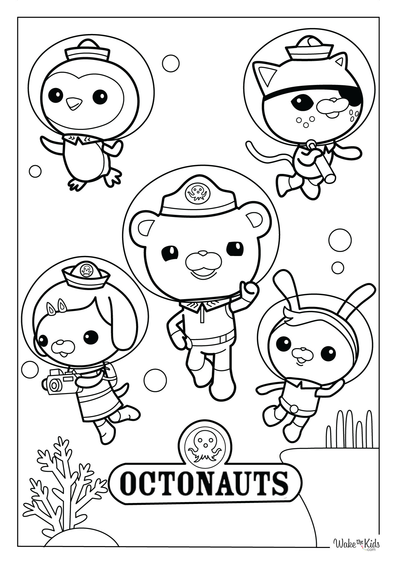 Octonauts Coloring Pages Free Printable PDFs WakeTheKids Octonauts Coloring Pages Free Printable PDFs WakeTheKids