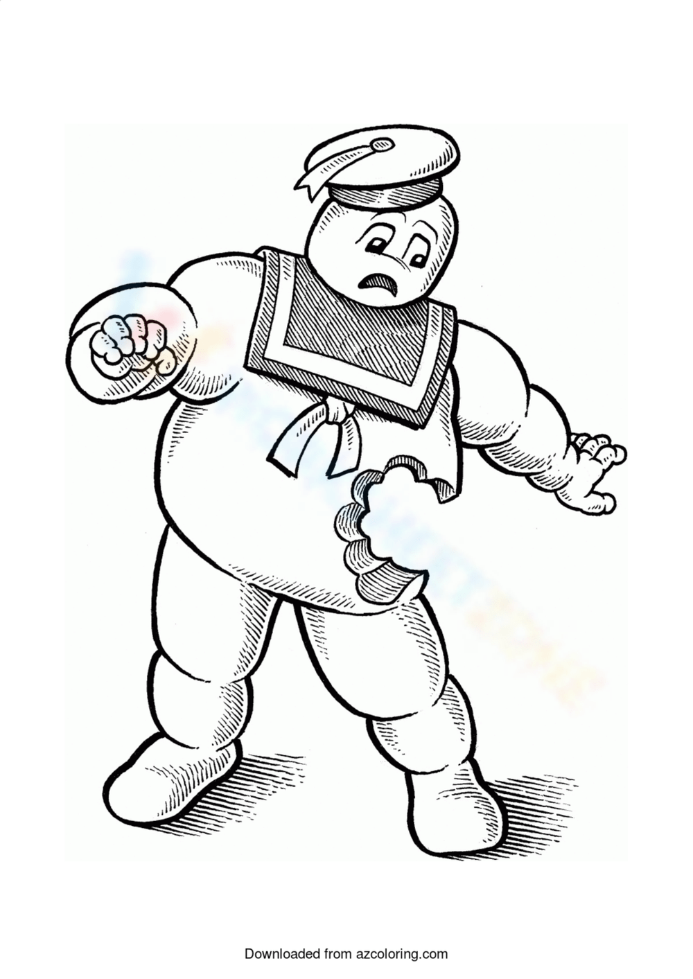 Free Coloring Pages Ghostbusters
