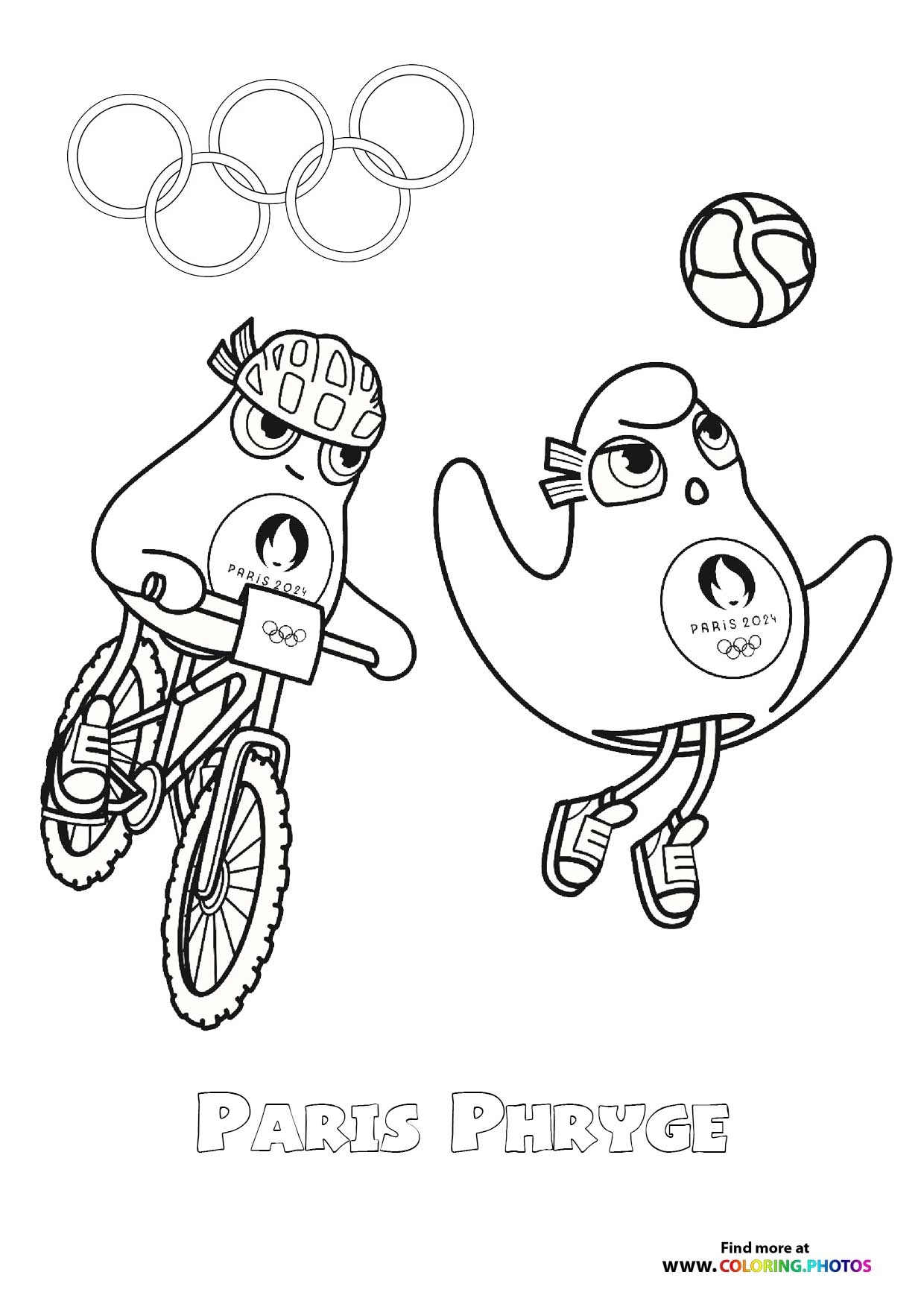 2024 Coloring Pages Printable